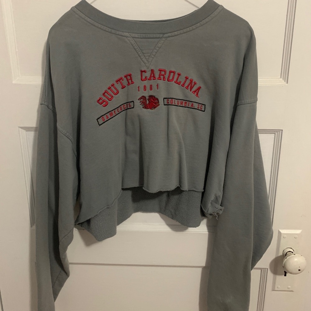 South Carolina cropped sweatshirt